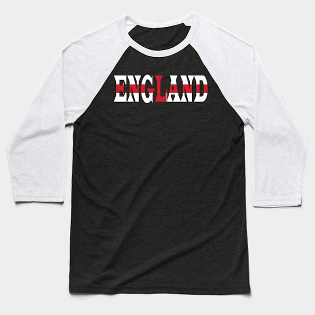 England Baseball T-Shirt by ArianJacobs